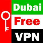 dubai vpn free android application logo